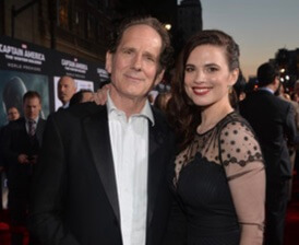 Allison Cain's ex-husband, Grant Atwell and daughter Hayley Atwell. 
